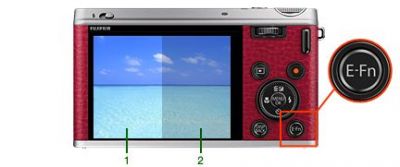 FUJIFILM XF1 - un écran 3,0 pouces avec un mode "plein soleil"