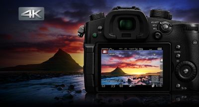 PANASONIC Lumix DC-GH5 - le premier* appareil photo capable d'enregistrer de la vidéo 4k 60p/50p en illimité