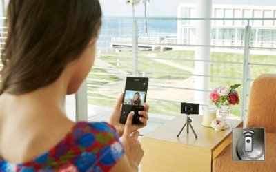 SONY Cyber-shot DSC-HX90V - télécommande smart remote