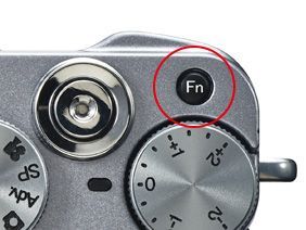 FUJIFILM X20 - touche fn pour accéder directement à une fonction fréquemment utilisée