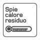 HOTPOINT KRM 640 X - voyant de chaleur résiduelle