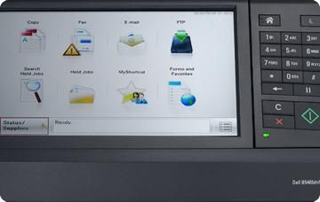 DELL B5465dnf - conception intuitive et gestion aisée