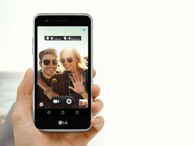 LG K4 2017 - objectif avant de 5mp avec gesture shot