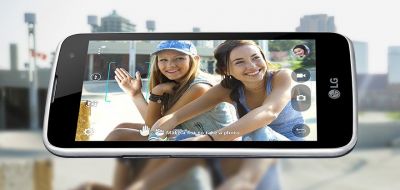 LG K4 - gesture shot