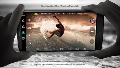 LG V10 - mode manual video