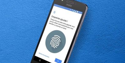MOTOROLA Moto E4 - une information de moins à mémoriser