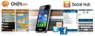 Samsung S5380 Wave Y - restez en contact via les réseaux sociaux