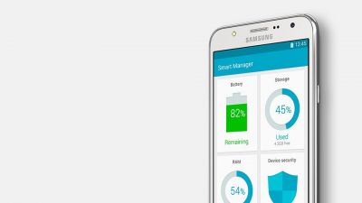 Samsung J500F Galaxy J5 Duos Double SIM - smart manager