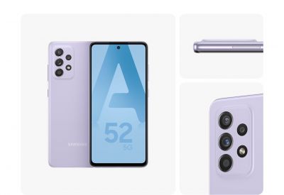 Samsung Galaxy A52 5G - minimaliste et subtil