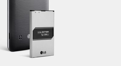 LG Stylus 2 - batterie amovible de 3,000 mah