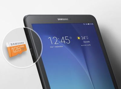 SAMSUNG Galaxy Tab E 9.6 - ne soyez jamais à court de mémoire de stockage