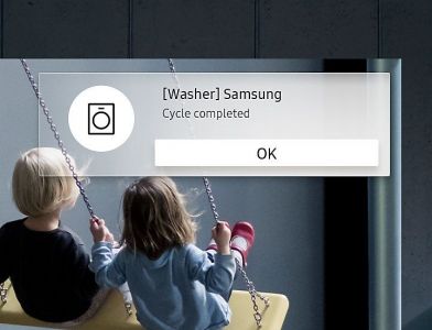 SAMSUNG UE55NU8505T - votre smart tv affiche les notifications et les alertes