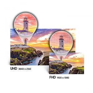 SAMSUNG UE55NU8505T - résolution 4k uhd