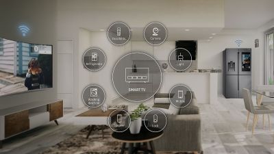 SAMSUNG UE55NU8505T - smartthings