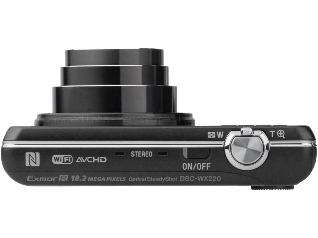 SONY - Appareil photo numérique compact CyberShot DSC-WX220 doré