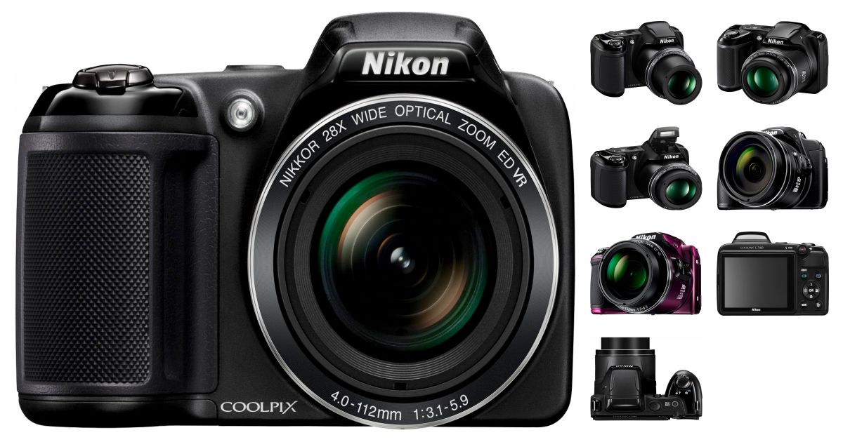 Nikon COOLPIX L340 デジタルカメラ Nikon Coolpix L340 Appareil photo numérique compact 20,2 Mpix