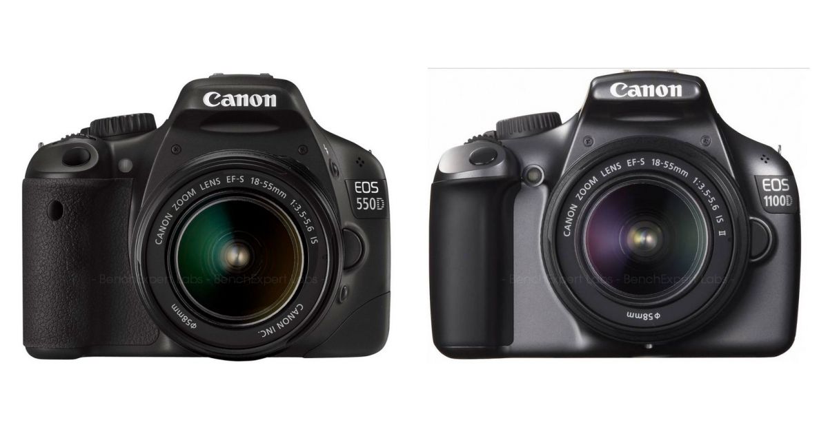 Comparatif Canon  EOS 550D  vs Canon  EOS 100D Appareils 