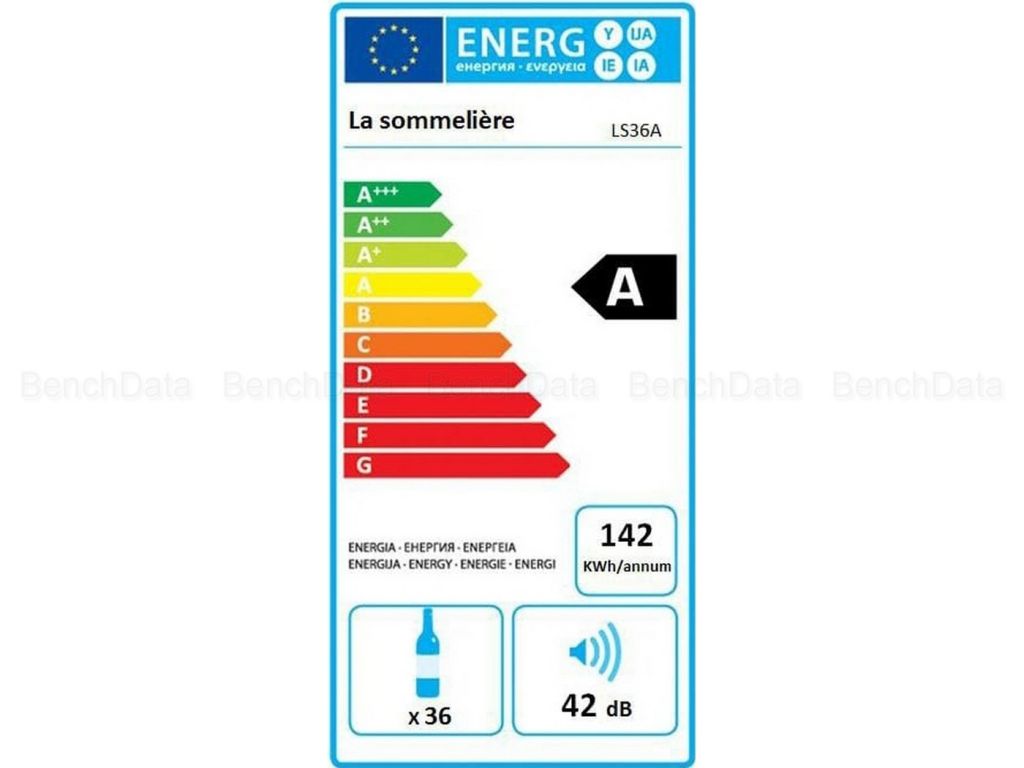 LA SOMMELIERE Cave à vin de mise en température LS36A, 36