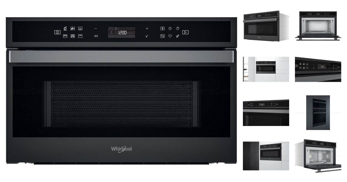 W6 MD440 BSS - WHIRLPOOL Four à micro-ondes encastrable