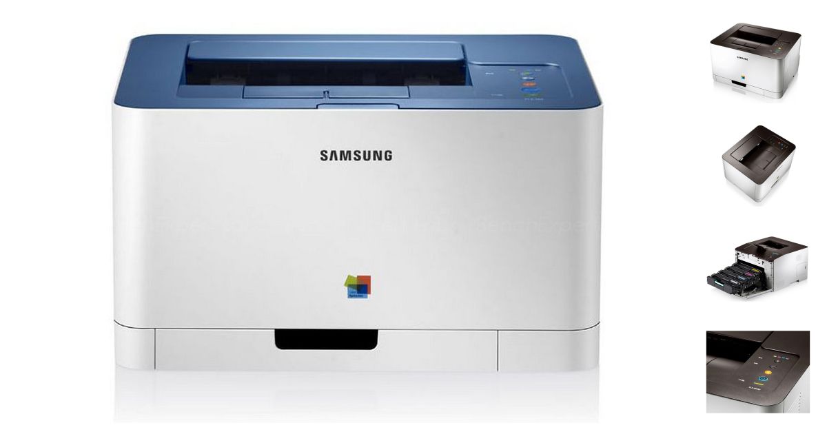 Samsung CLP-365 Imprimante Laser Couleur 18 Ppm Avec Toners Vide