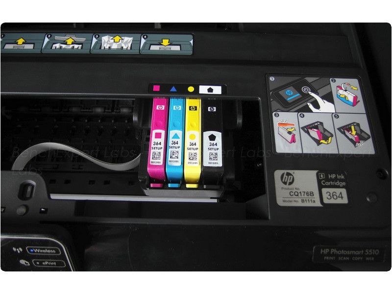 HP Photosmart 5520 e-All-in-One Imprimante jet dencre Noir 
