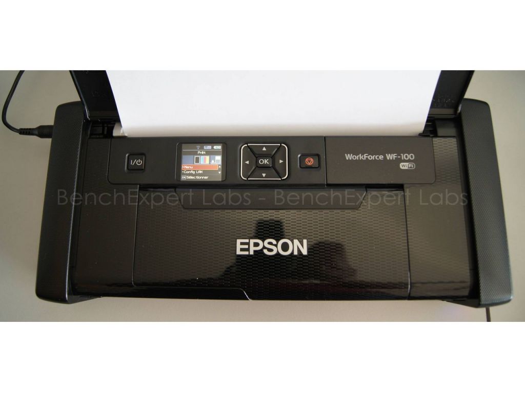 Imprimante jet d'encre couleur Epson Portable WorkForce WF-100W / Wifi