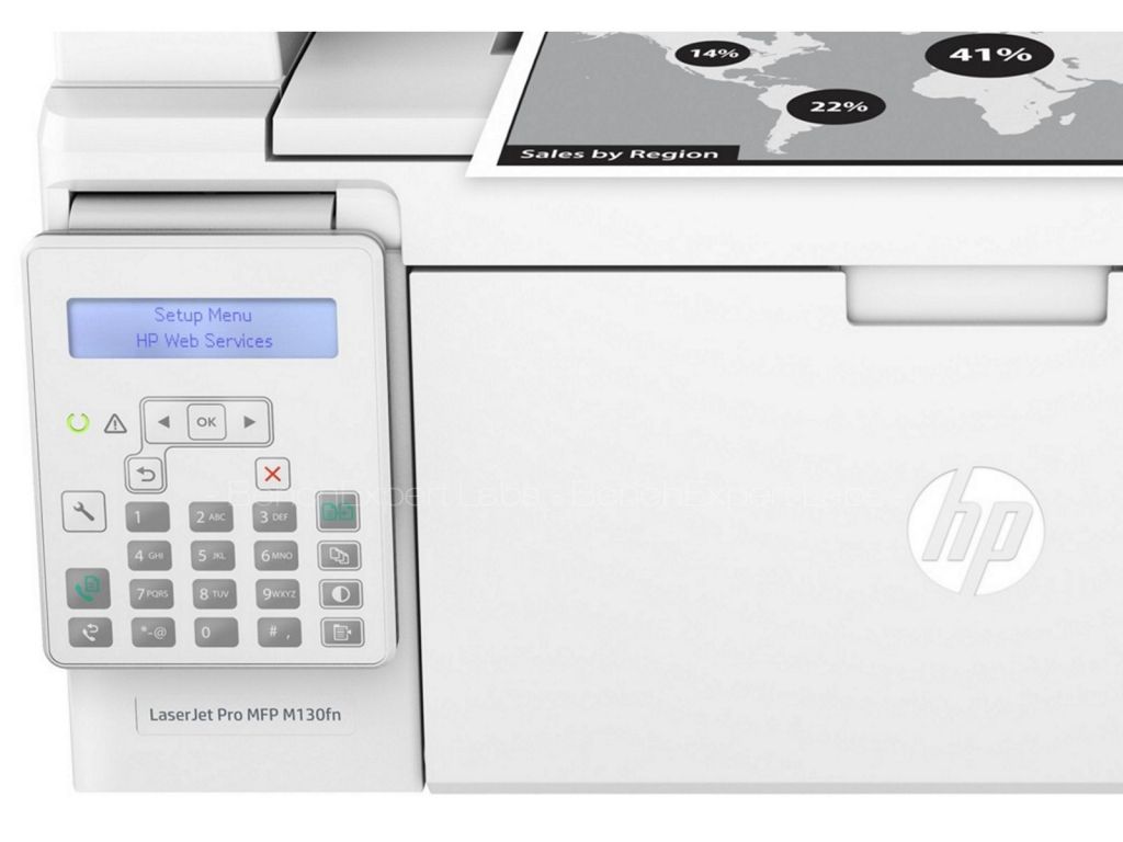HP LaserJet Pro M130fn Imprimante Multifonction Laser Noir et