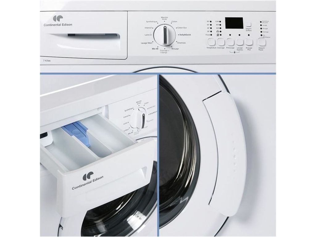 Continental Edison CELL7120 - Machine à laver - indépendant