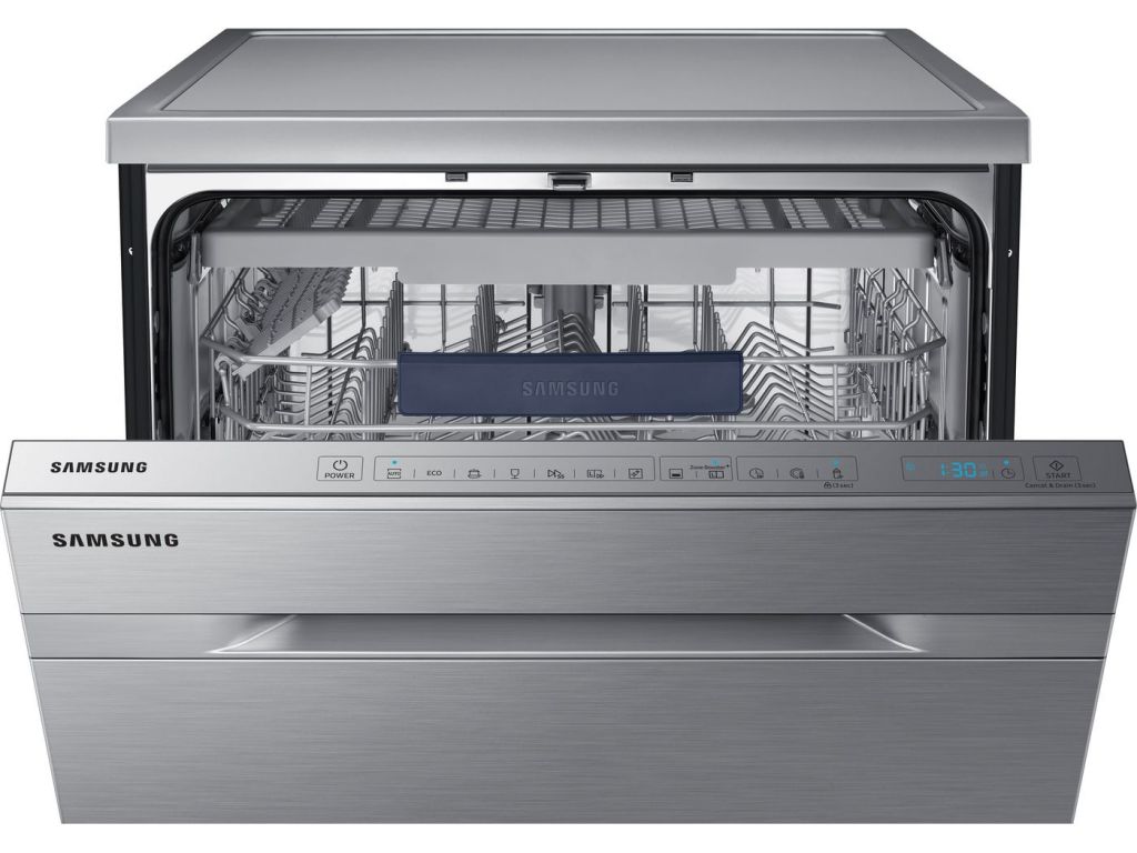 60 cm Samsung DW60M9550FS Autonome 14places A+++ lave-vaisselle Lave-vaisselles Autonome, Acier inoxydable, Taille maximum , Acier inoxydable, Tactil, Tiroir