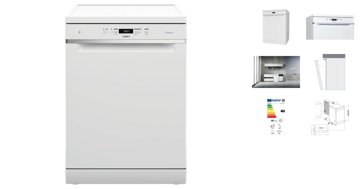 Lave-vaisselle posable Hotpoint HFC 3C33 W X