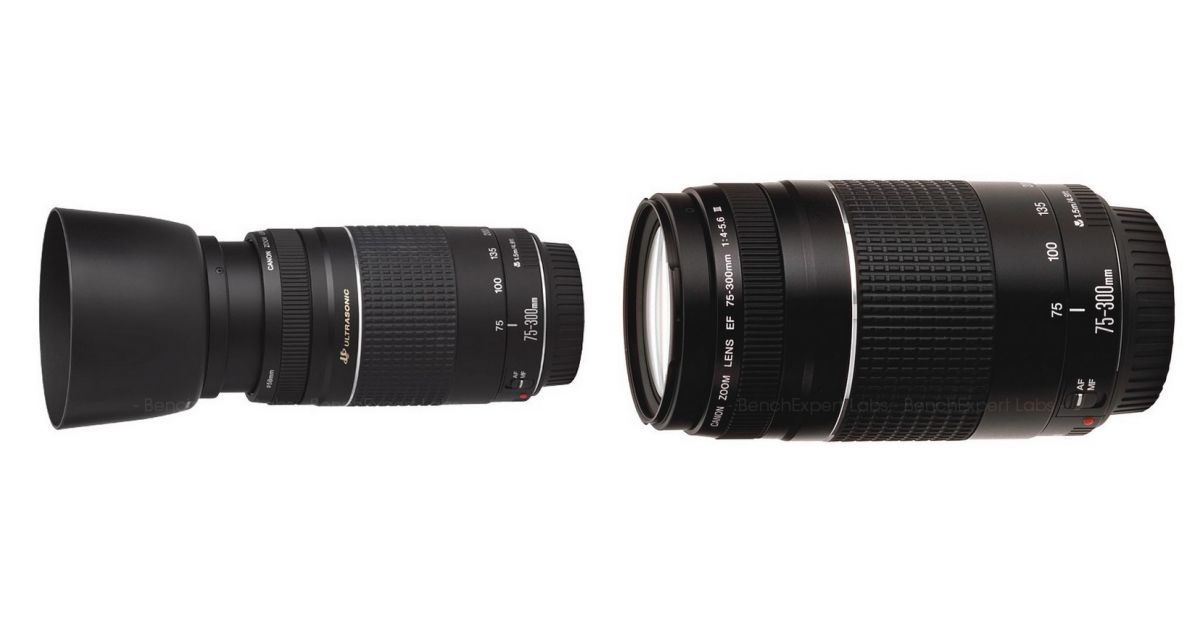 CANON EF 75300mm f/4,05,6 III USM Objectifs