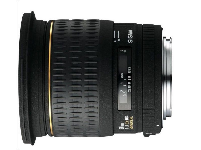 SIGMA 20mm F1.8 EX DG Aspherical RF | Objectifs