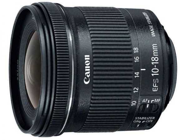 CANON EF-S 10-18mm f/4,5–5,6 IS STM