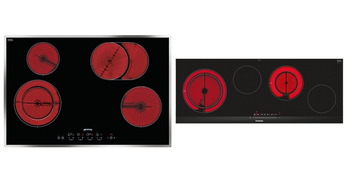 SMEG SE2772CX2 Plaques de cuisson