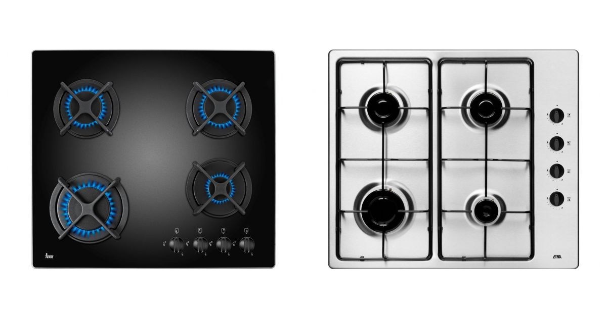 Teka HF LUX 50 4G AI AL CI Plaques de cuisson au gaz Noir 1000 W 1750 W 3000 W 