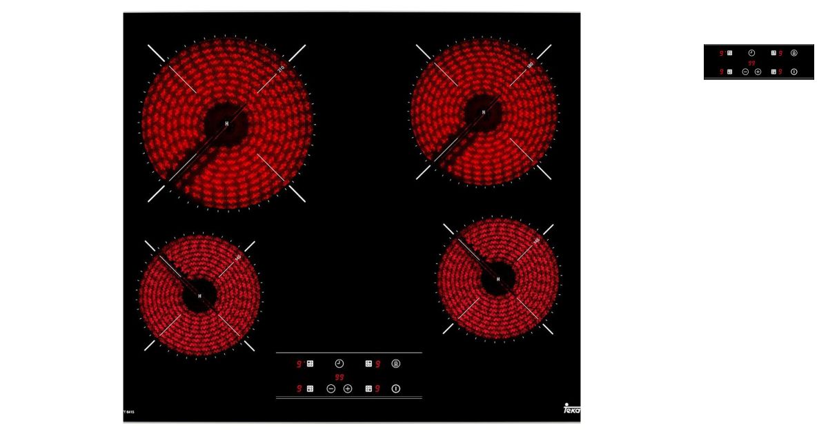 TEKA TT 6415 Plaques de cuisson