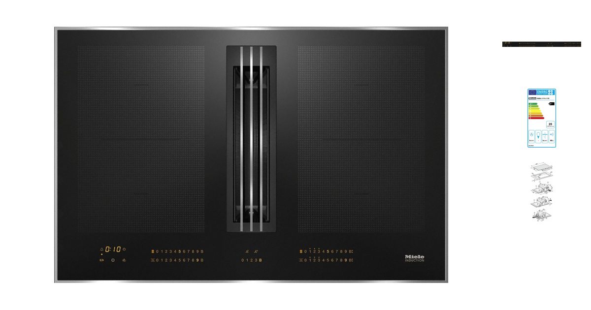 MIELE KMDA 77741 FR Plaques de cuisson