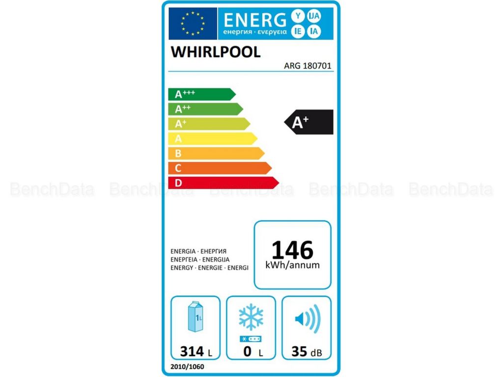 Frigo encastrable WHIRLPOOL ARG 180701