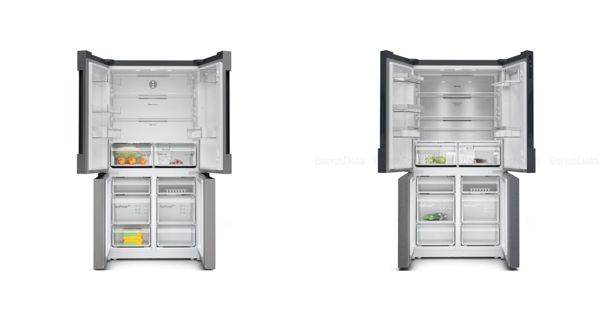 KFN96VPEA Réfrigérateur multi-portes congélateur en bas