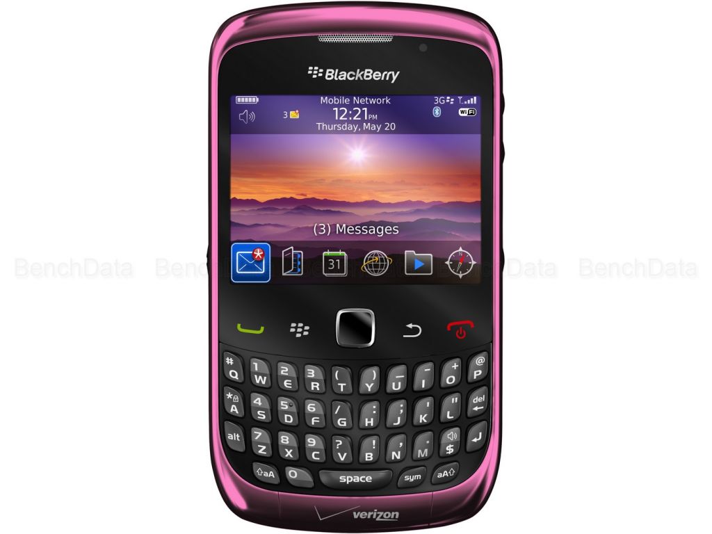 blackberry curve pink