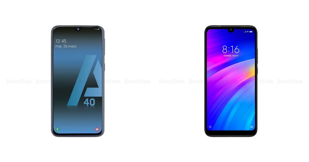 samsung a40 vs redmi note 7