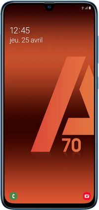 Samsung Galaxy A70, Double SIM, 128Go, 4G